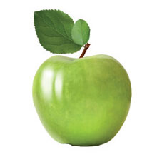   10, green apple