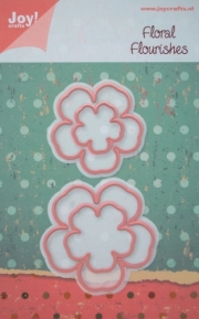 Ножи для вырубки Joy!Crafts Cutting & Embossing stencil - Floral Flourishes 6002/0156