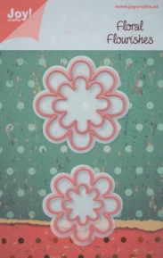 Ножи для вырубки Joy!Crafts Cutting & Embossing stencil - Floral Flourishes 6002/0159