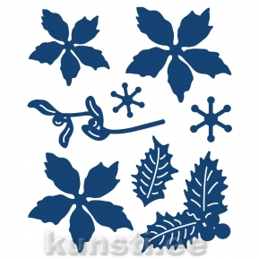 Ножи Tattered Lace ACD095 Christmas Florals