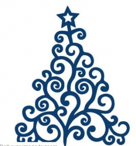  Tattered Lace ACD102 Christmas tree