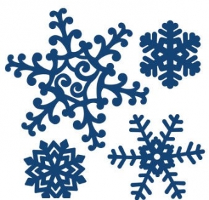  Tattered Lace ACD109 Snowflakes