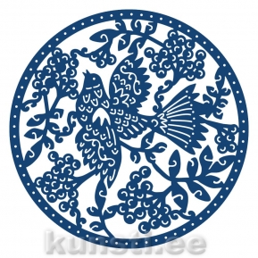  Tattered Lace ACD146 Oriental Circle Scene