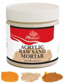 Acrylic raw sand mortar Phoenix 250ml