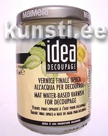 Матовый покрывной лак на водной основе IDEA 751 125 мл