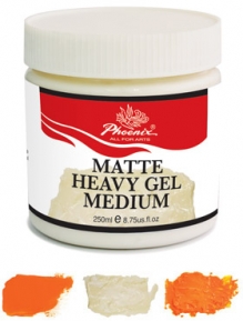 Matte heavy gel medium Phoenix 250ml