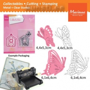  +  Marianne Design Collectables COL1319 Tiny's butterflies