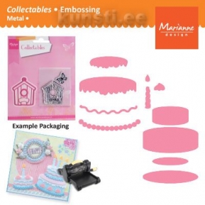  +  Marianne Design Collectables COL1322 cake