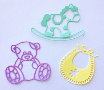  Crafty Ann BD-13 Babies 1 (Bib, hobbyhorse, Teddy Bear)
