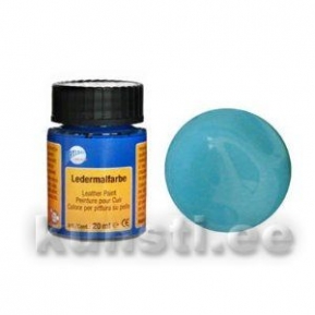    Leather paint colour, bluegreen 20ml