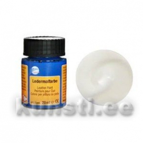 Краска по коже Leather paint colour, white 20ml