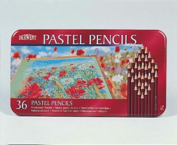    Pastel Pencils Derwent 36  .  