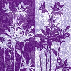    340652 33 x 33 cm Floral Shadows lilac
