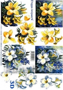 Карта для 3Д декупажа, A4  LeSuh 4169507