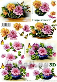 Карта для 3Д декупажа, A4  LeSuh 4169613 