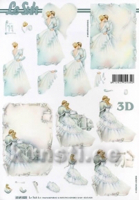 Карта для 3Д декупажа, A4  LeSuh 4169820 