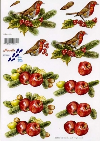 Карта для 3Д декупажа, A4  LeSuh 821599 