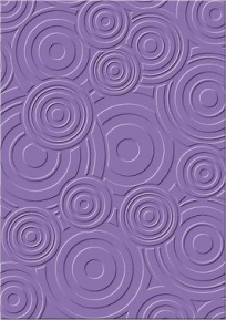    Embossing folder retro circles, cArt-Us 115639/8005