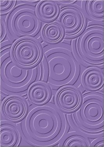    Embossing folder retro circles, cArt-Us 115639/8005