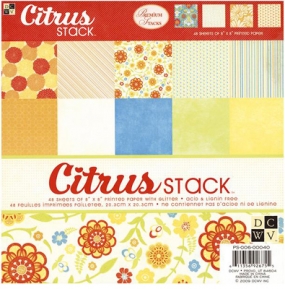 PaperstackCitrus 20,3 x 20,3cm 48 PS-006-00040