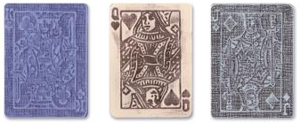 Папки для тиснения Embossing folders TH poker face, Sizzix 657194