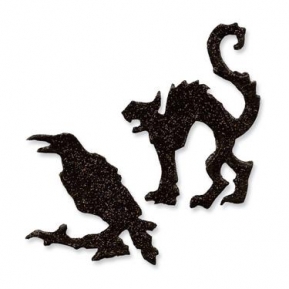  Movers & shapers die cat & raven magnetic, Sizzix 657459