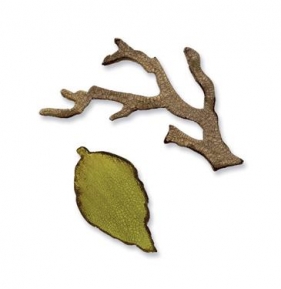  Movers & shapers die set TH mini branch&leaf, Sizzix 657208