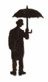  Sizzix 657189, Big TH umbrella man