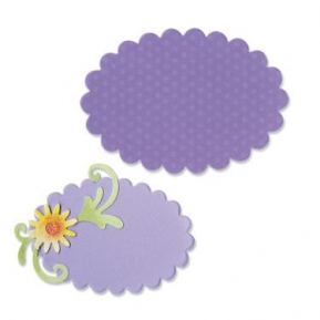  Sizzix 656337, Big ovals scallop 3