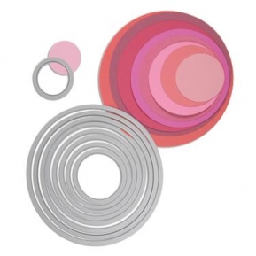  Framelits Die Set circles, Sizzix 657551