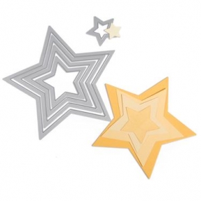  Framelits Die Set stars, Sizzix 657567