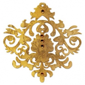  Sizzlits Die - Baroque Ornament by Scrappy Cat, Sizzix 657735