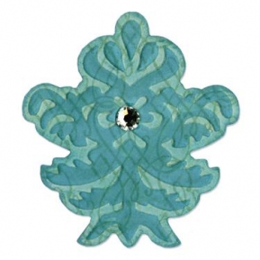  Embosslits Die - Decorative Finial by Scrappy Cat, Sizzix 657742