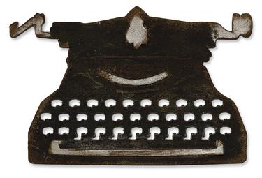  Bigz Die - Vintage Typewriter by Tim Holtz, Sizzix 657836