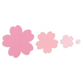  Framelits Die Set 4PK - Flowers 3 by Rachael Bright, Sizzix 657901