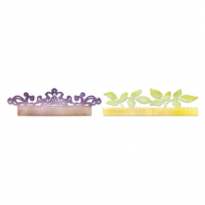  Sizzlits Decorative Strip Die - Card Edges, Decorative Accent, Sizzix 658072