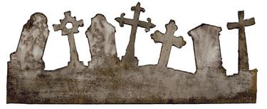  On the Edge Die - Graveyard by Tim Holtz, Sizzix 658243