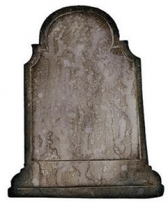  Mov & Sha Die - Headstone by Tim Holtz, Sizzix 658249