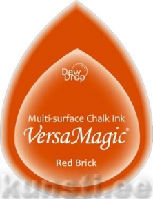 VersaMagic Chalk Ink Pad Dew Drop 53 red brick