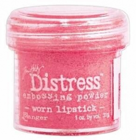 Embossing powder, 31 g Ranger TIM22954 worn lipstick