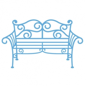  Marianne Design Creatables LR0258 garden bench metal