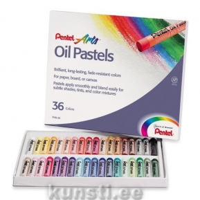   Pentel Arts Oil Pastels PHN-36