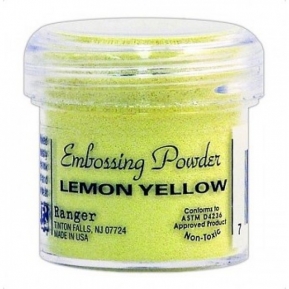 Embossing powder, 21 g Ranger EPJ00327 lemon yellow