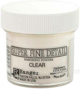 Embossing powder, 16 g Ranger SFJ06954 detail clear