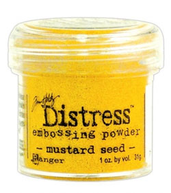 Embossing powder, 31 g Ranger TIM21124 mustard seed