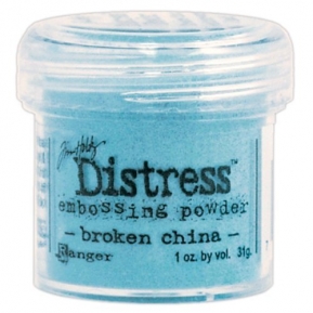 Embossing powder, 31 g Ranger TIM22855 broken china