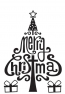    Hobby Solutions, Christmas Embossing Folders Merry Christmas