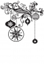 Папка для тиснения Hobby Solutions, Christmas Embossing Folders Decoration