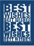 Ножи Tattered Lace ACD015 Best Wishes plaque