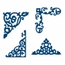 Ножи Tattered Lace ACD023 Borders and corners